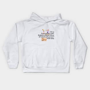 Gymnastics All in One Kids Hoodie